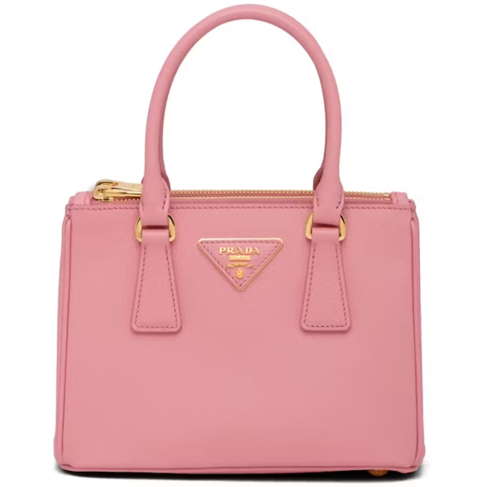 LIKE NEW! Authenticated Prada GALLERIA Pink Mini MACRO SMALL Bag DAINTY CUTE - Picture 9 of 16